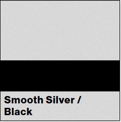 Smooth Silver/Black NOMARK PLUS METAL 1/16IN - Rowmark NoMark Plus & Standard Metals